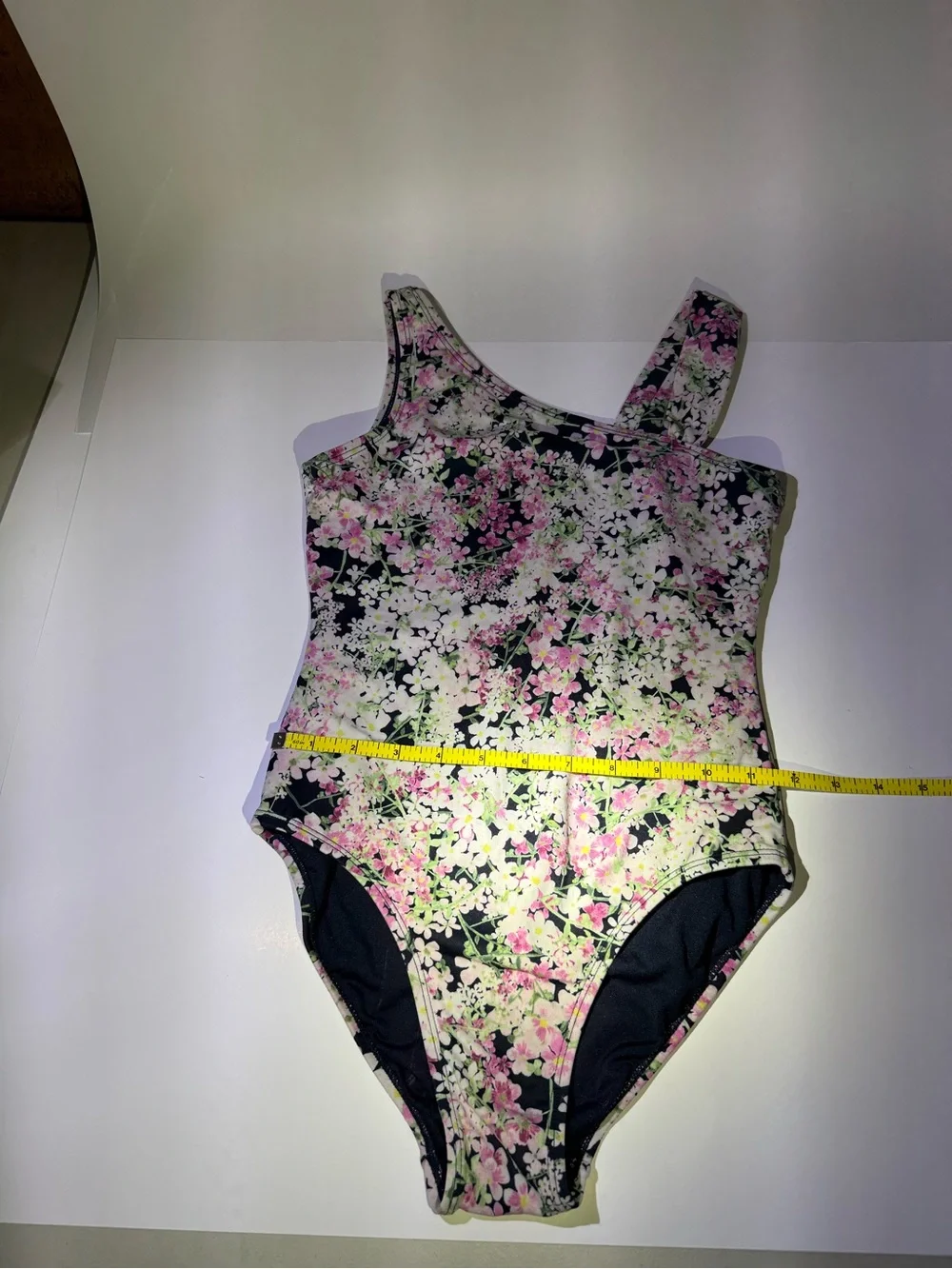3 Girls Floral Swimsuits -Lands End, Gap, Cat & Jack, 1 Tankini, 2   1-pc suits